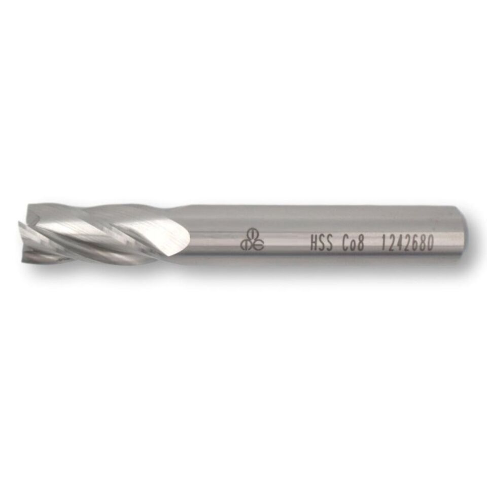 Mte Hsse Parmak Freze Kısa Dın844 12 Mm 276181200