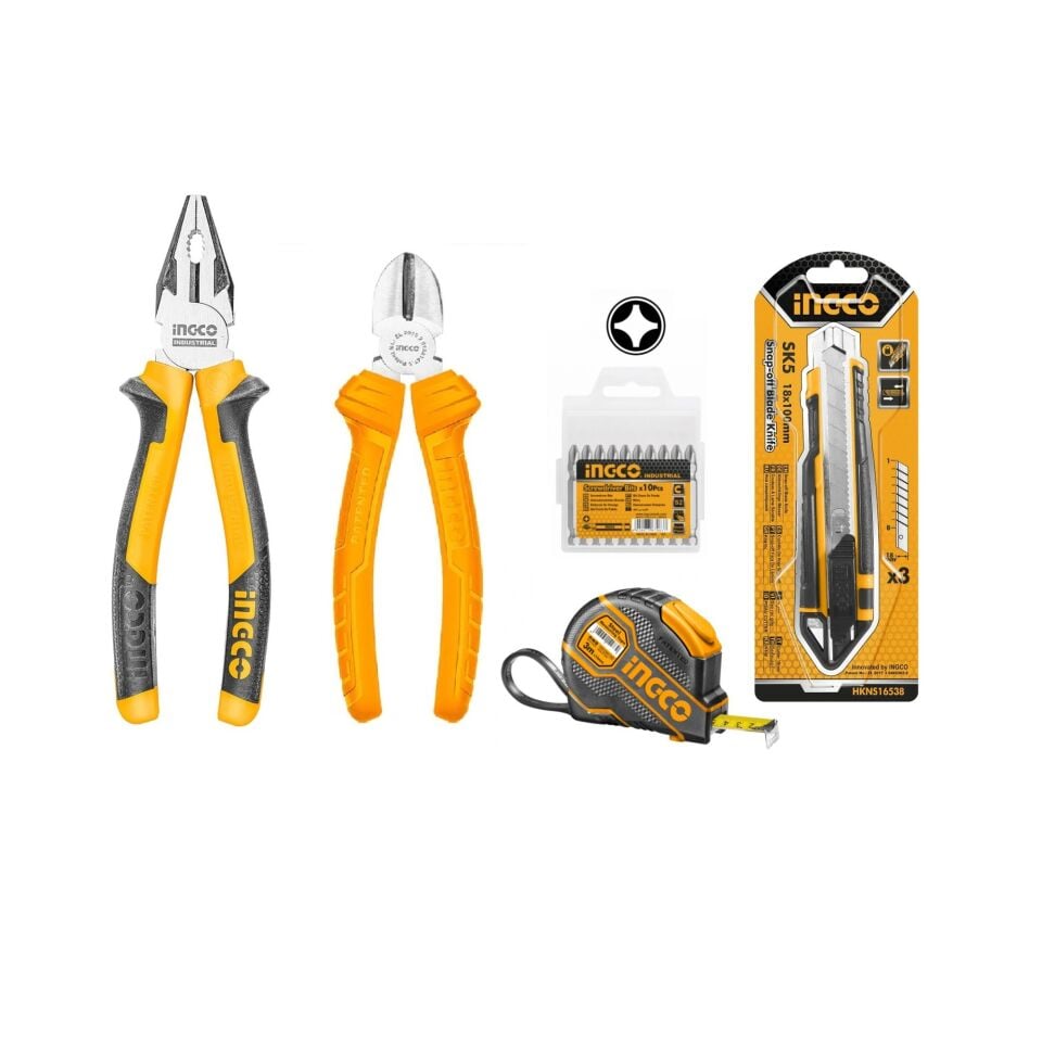 İngco Cklı 2019 Akülü Kombo Set 5li(30 Parça Ak.)