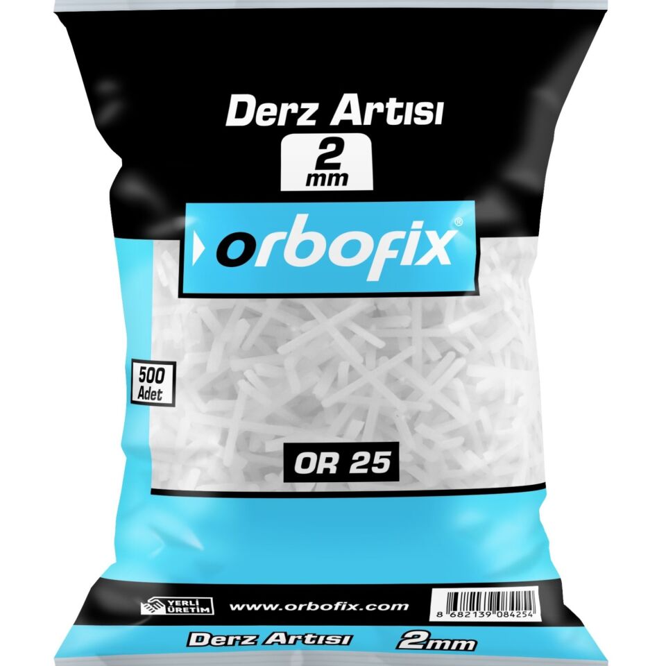 Derz Artısı 2 Mm Düz (500 Adet)