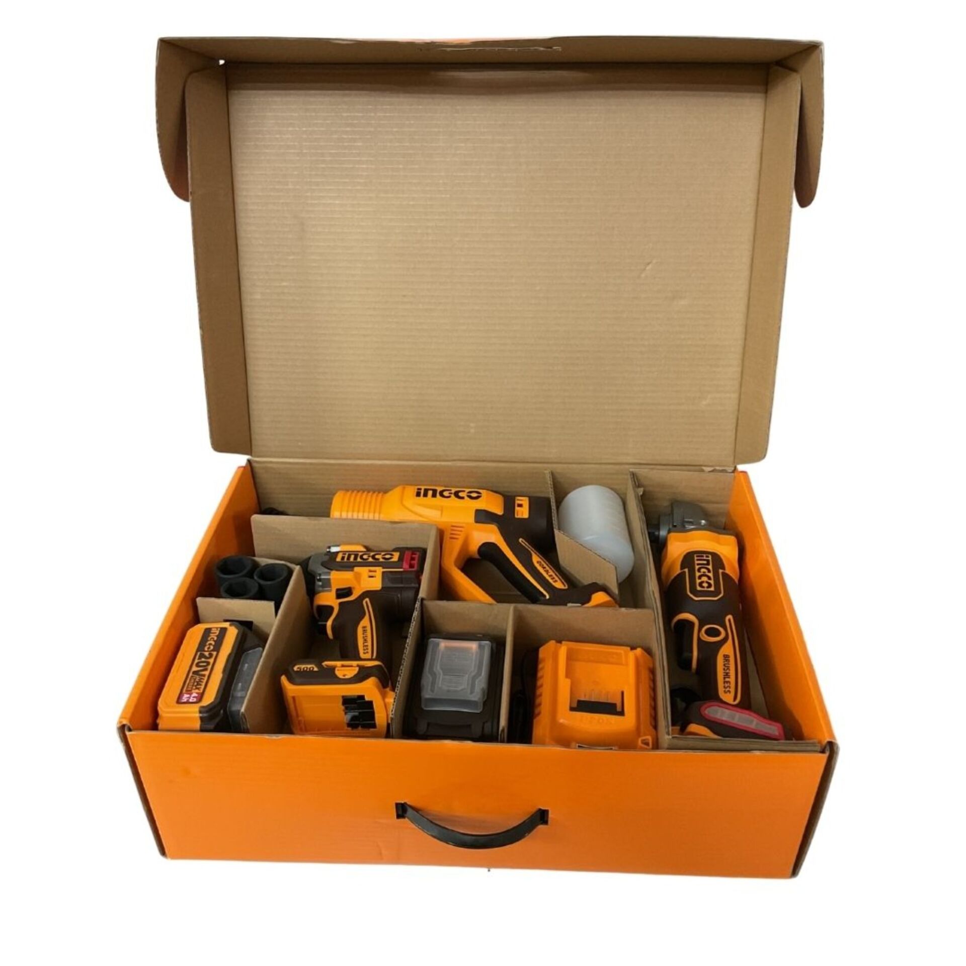 İngco Coslı250184e Akülü Kömürsüz Set 3lü