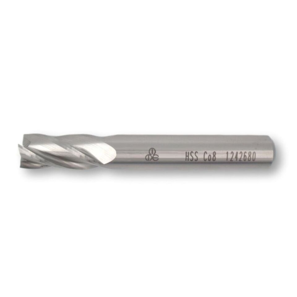 Mte Hsse Parmak Freze Kısa DIN844 14 MM 276181400