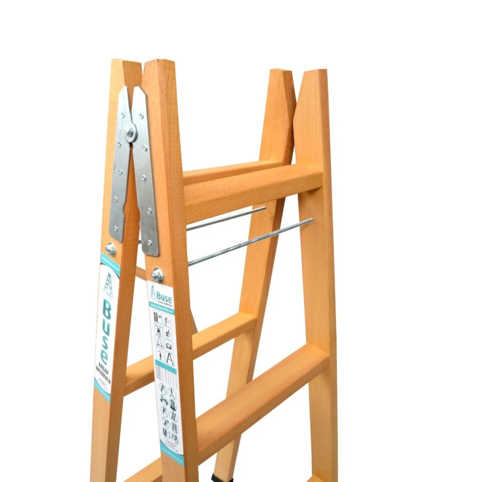 Buse A Tipi Ahşap Merdiven 9 Basamak(290cm) Ag-109