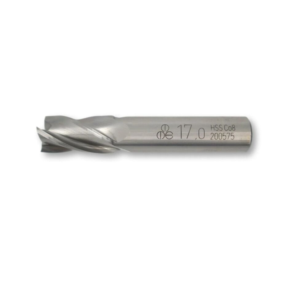 Mte Hsse Parmak Freze Kısa Dın844 17 Mm 276181700