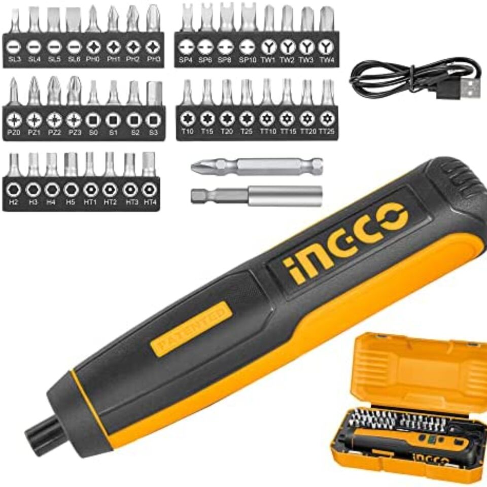 İngco Csdlı0403 Li-ion Akülü Vidalama 1/4 4v