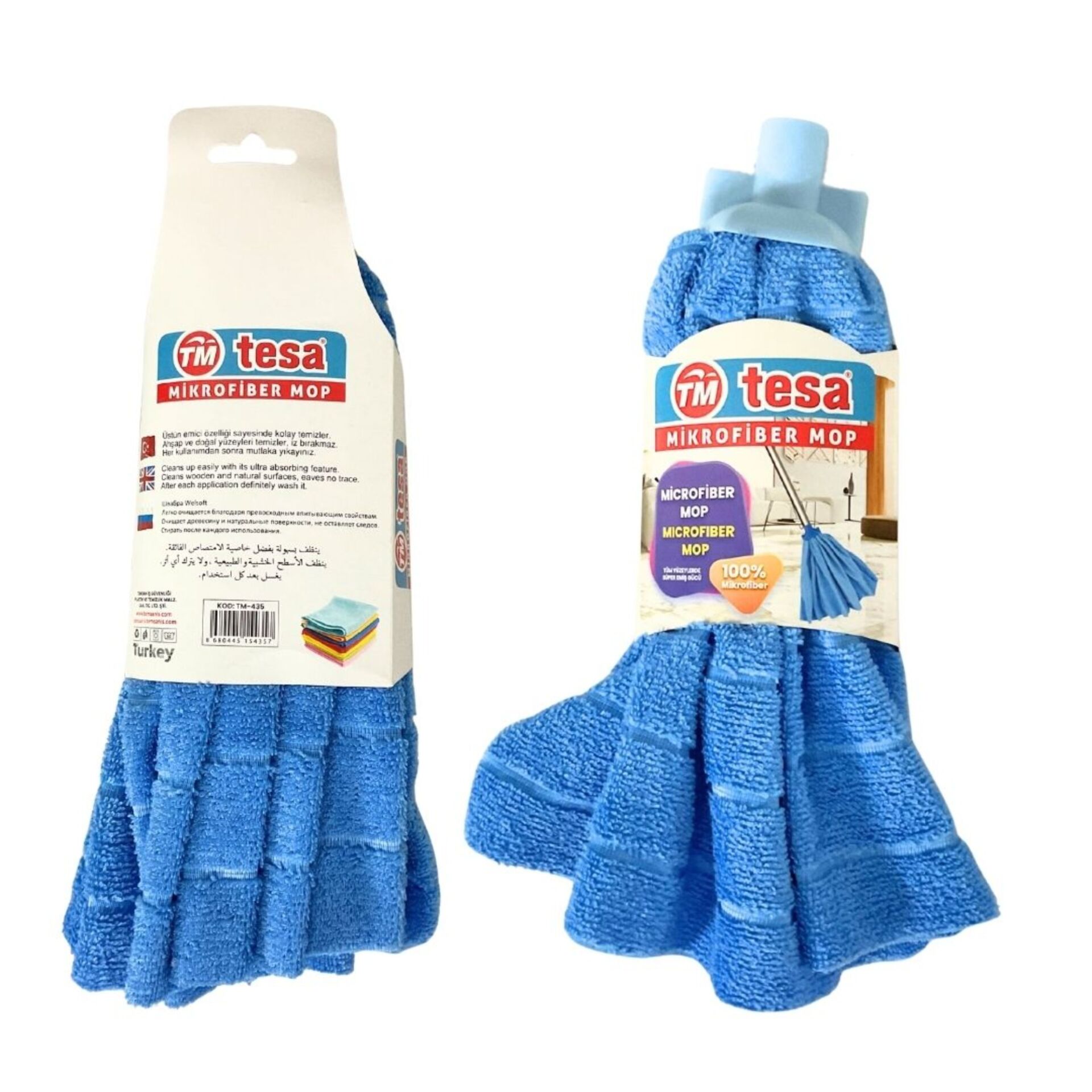 Tesa Temizlik Mikrofiber Mop Tm-435