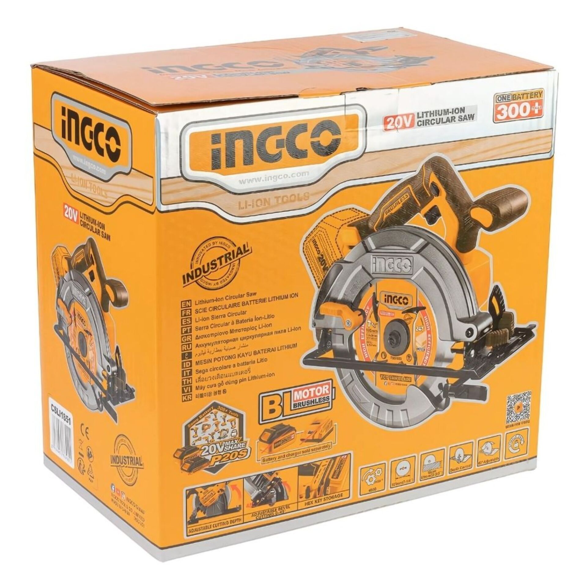 İngco Cslı1851 Aküsüz Sunta Kesme