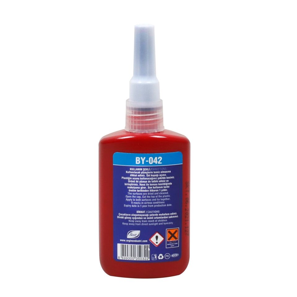 By042 Orta Kuvvet Civata Sabitleyici 50 Ml