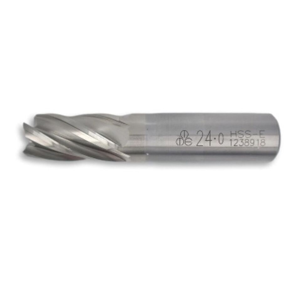 Mte Hsse Parmak Freze Kısa Dın844 24 Mm 257182400