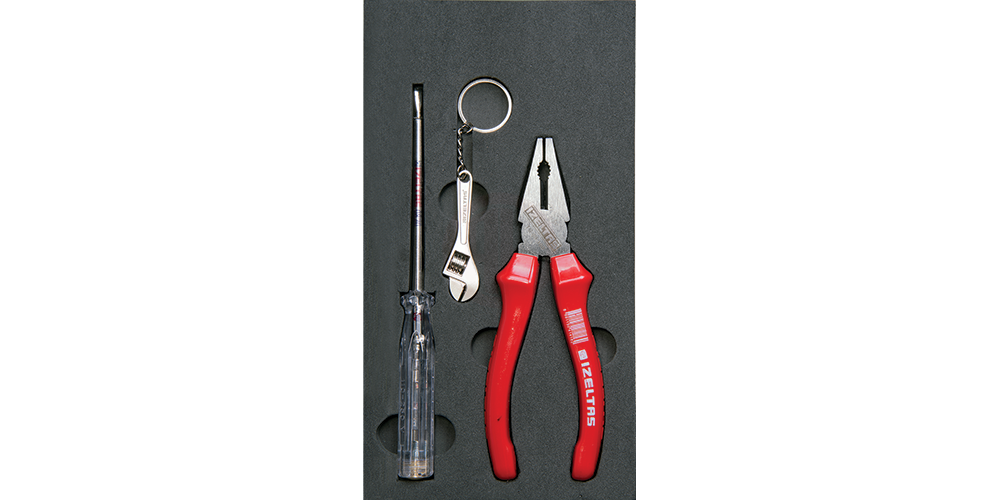 30512 Pense Ve Kontrol Kalemı 2’li Set Anahtarlıklı - 3020001002