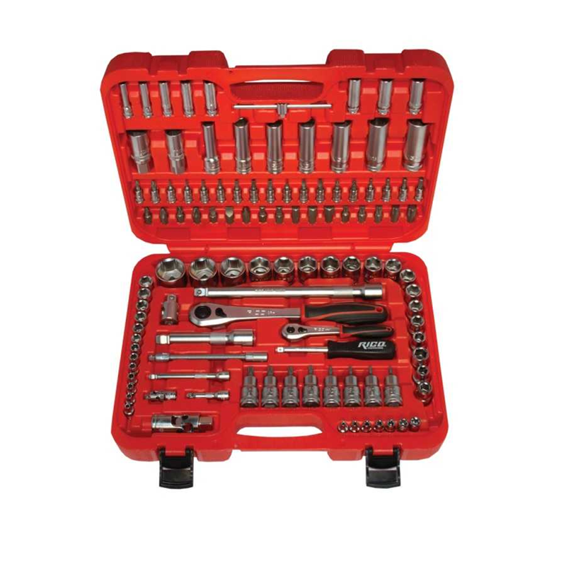 Rico 110 Parça 1/2-1/4 6 Köşe Lokma Takımı - 006-RC1011