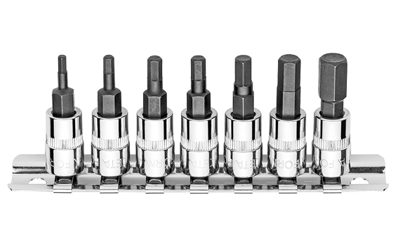 Ceta Form 7 Parça 1/4'' Allen Uçlu Lokma Takımı - C08S-RHX7