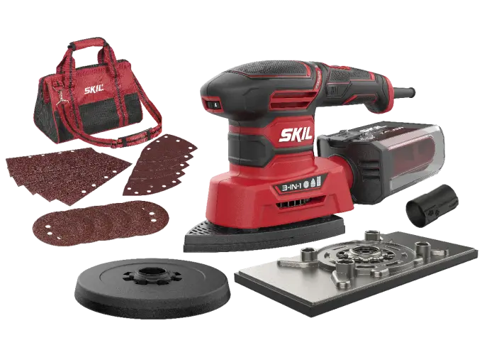 SKIL 7280DA 3 İN 1 MULTİ  ZIMPARA 250W ÇANTALI