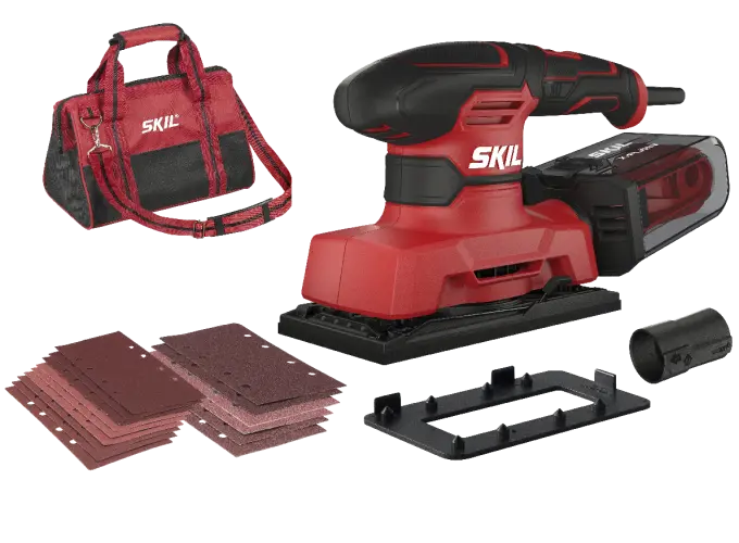 SKIL 7362DA TİTREŞİMLİ ZIMPARA 280W ÇANTALI