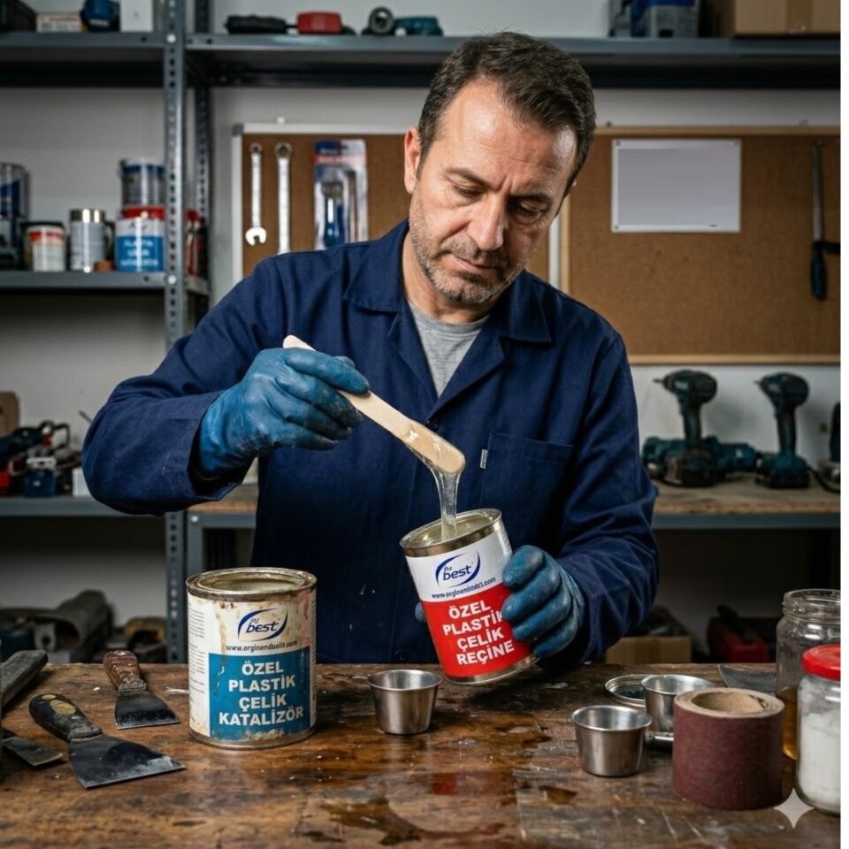 Bybest Pls.ve Çelik Katalizör 3 Kg + Reçine 4.5 Kg