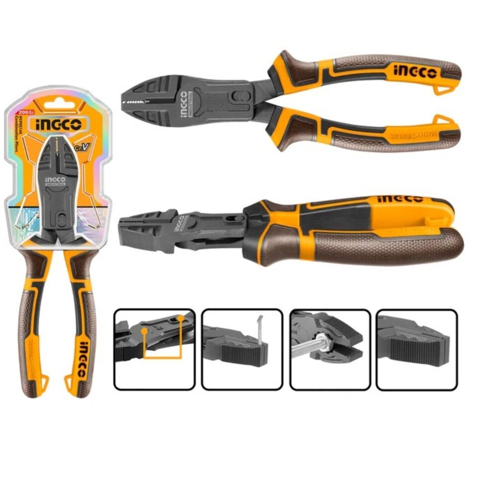 İngco Hccp58240 Profesyonel Kombine Pense 240 Mm