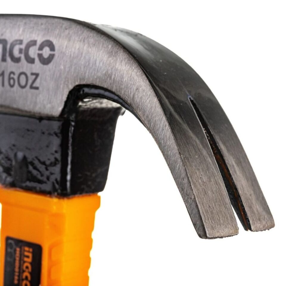 İngco Hchs8016 Fiberglass Saplı Çatal Çekiç 450 Gr