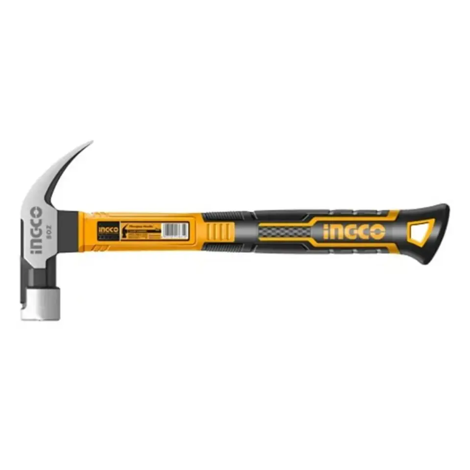 İngco Hchs8016 Fiberglass Saplı Çatal Çekiç 450 Gr