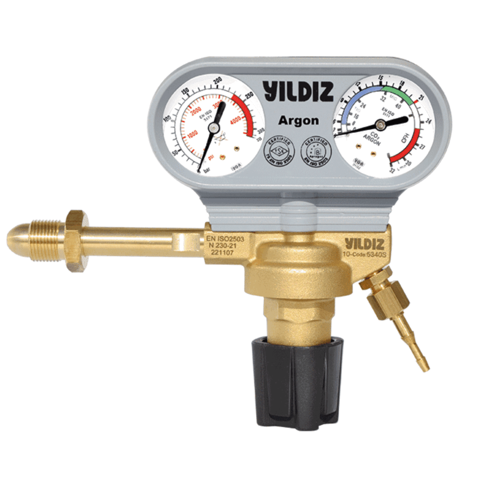 Yıldızgaz 5340s Argon Basınç Düşürücü 0.21 Lt/dk