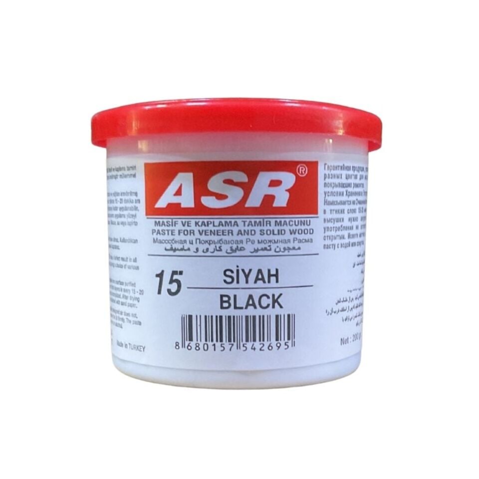Asr Tamir Macunu 200 Gr Siyah