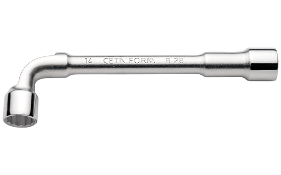 Ceta Form Pipo İki Ağız L Tipi Anahtar 17 mm  - B28-17
