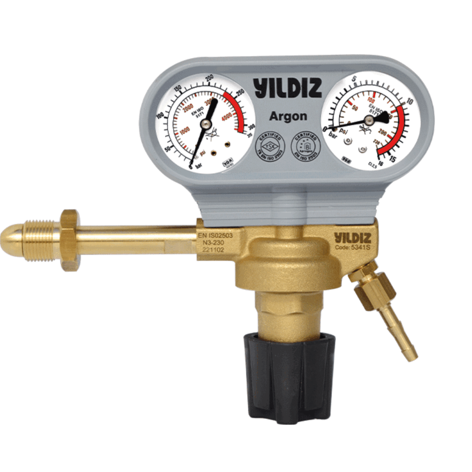 Yıldızgaz 5341s Argon Basınç Düşürücü 0.21 Lt/dk