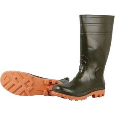 Gezer Haki Çelik Burunlu Çizme No:45