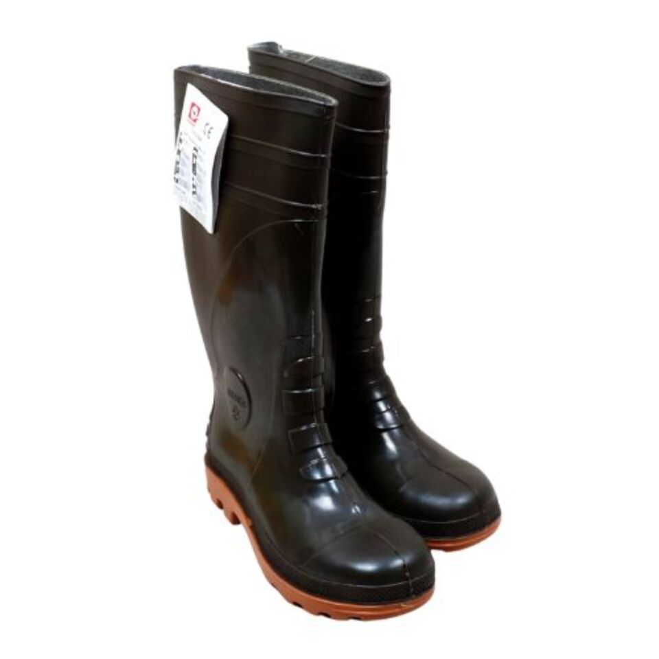 Gezer Haki Çelik Burunlu Çizme No:45