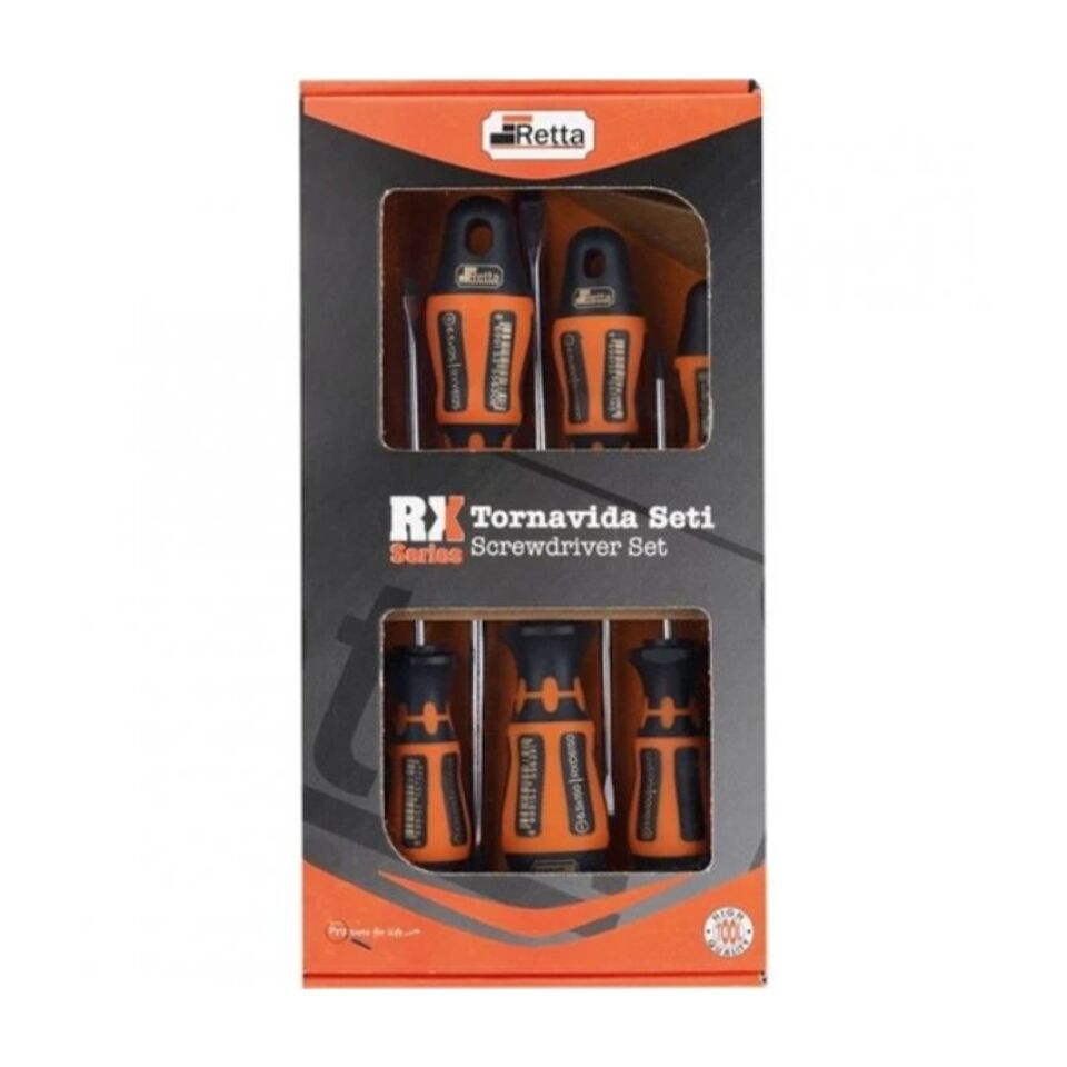 Retta Rxs6000 Tornavida Seti 6 Lı