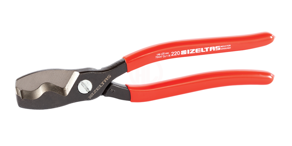 İzeltaş 220 mm Çıft Ağızlı Kablo Kesici - 3720160220