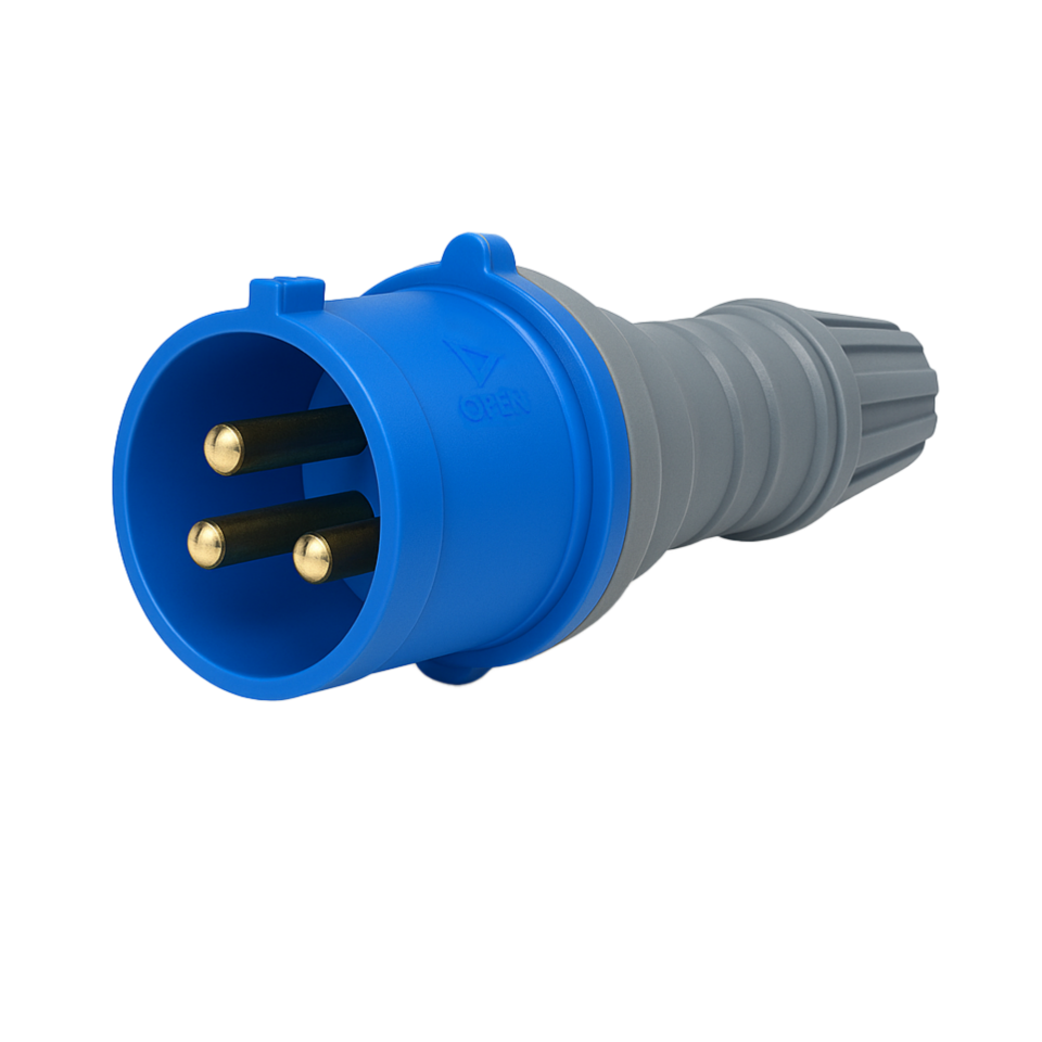 Bylion Cee Norm 3x16a Düz Fiş Cee-316