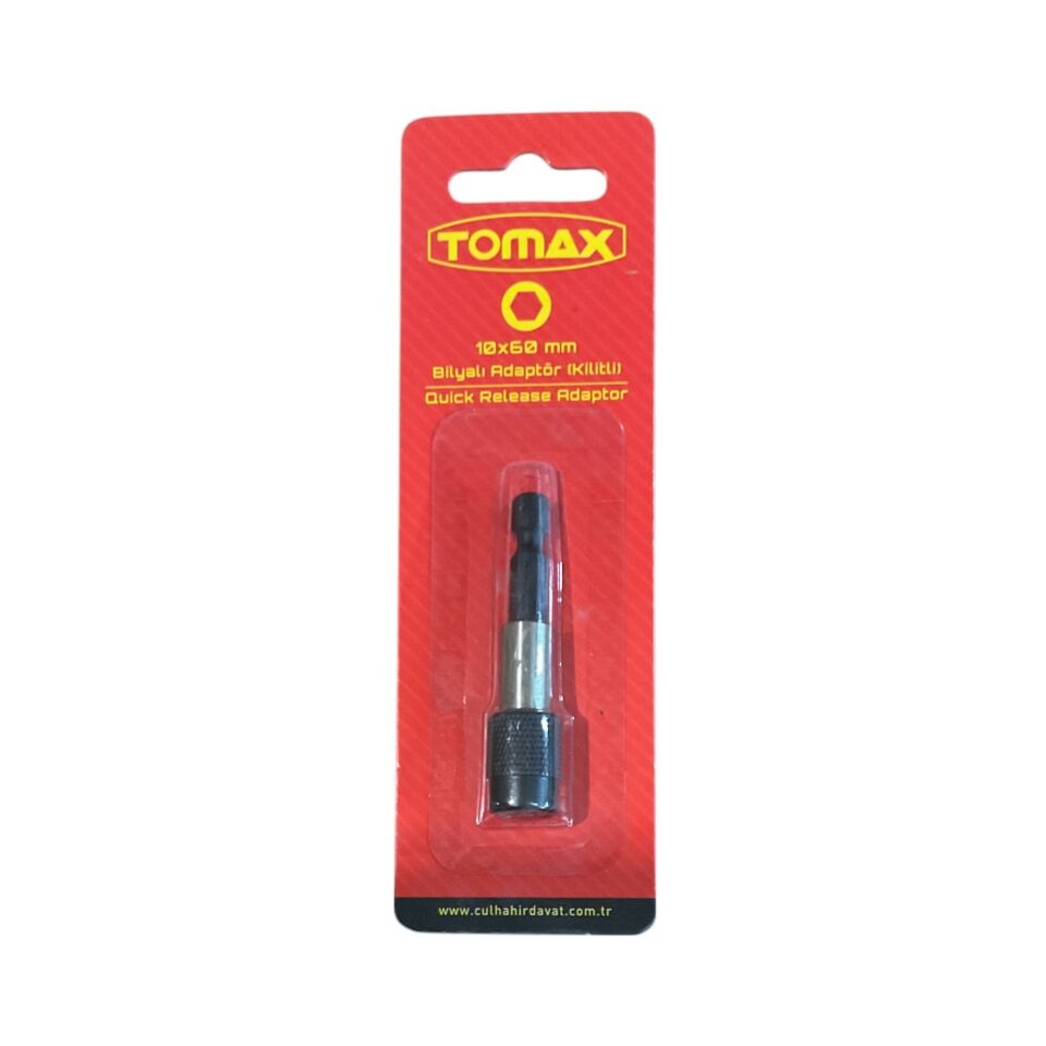Tomax Bilyalı Bits Uzatma Adaptör 10x60 (kilitli)