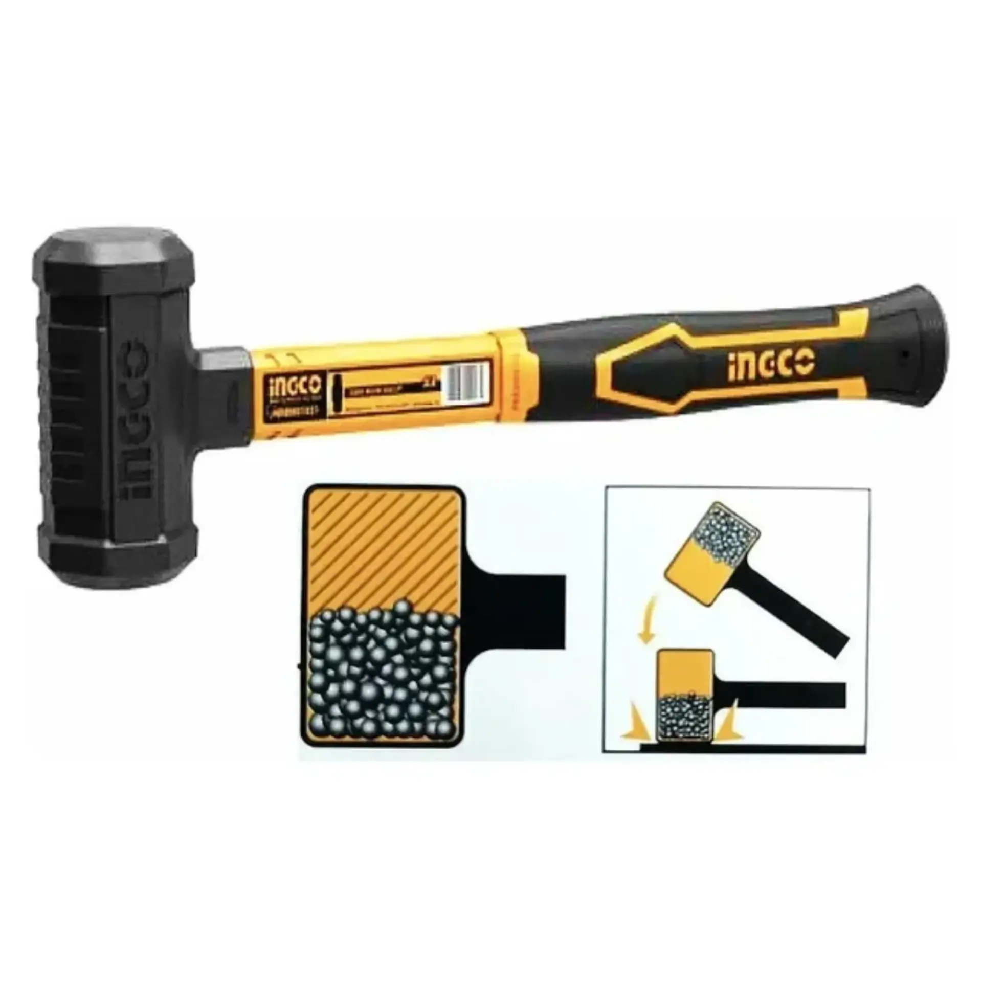 İngco Hdbm01028 Fiberglass Saplı Tokmak 900 Gr