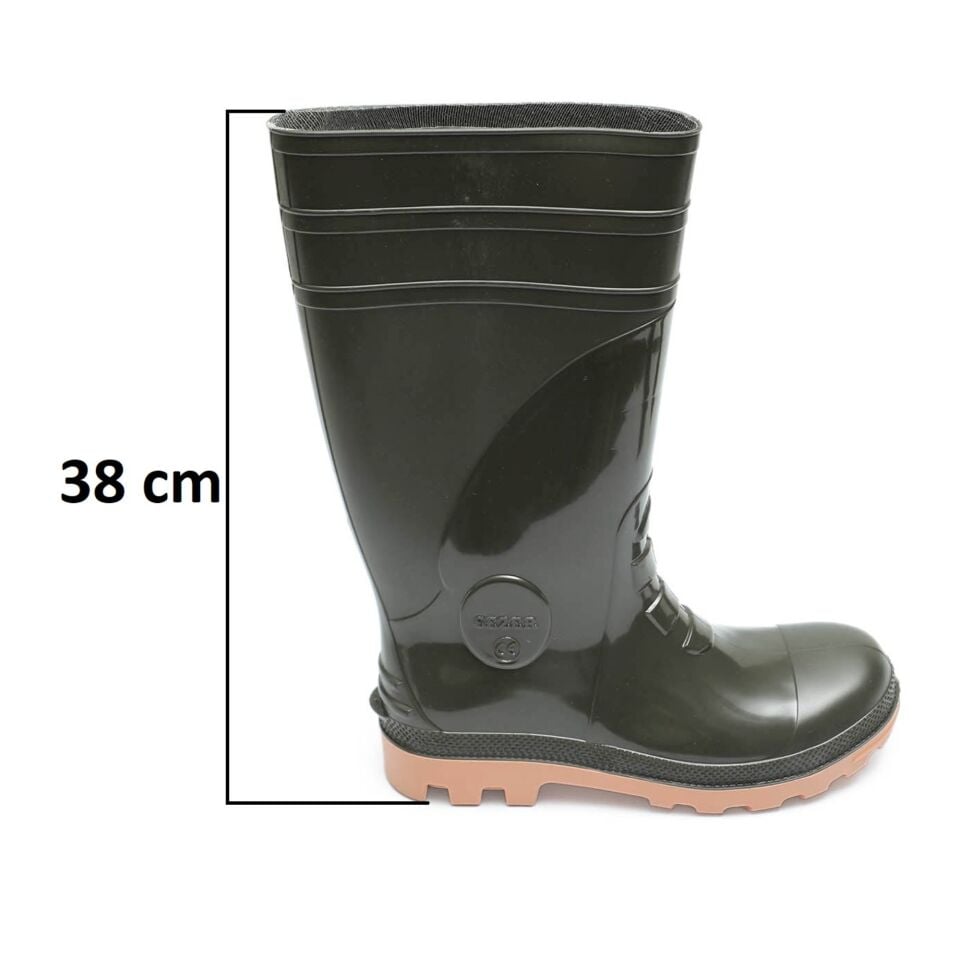 Gezer S5 Çelik Burun+çelik Taban Çizme No:40