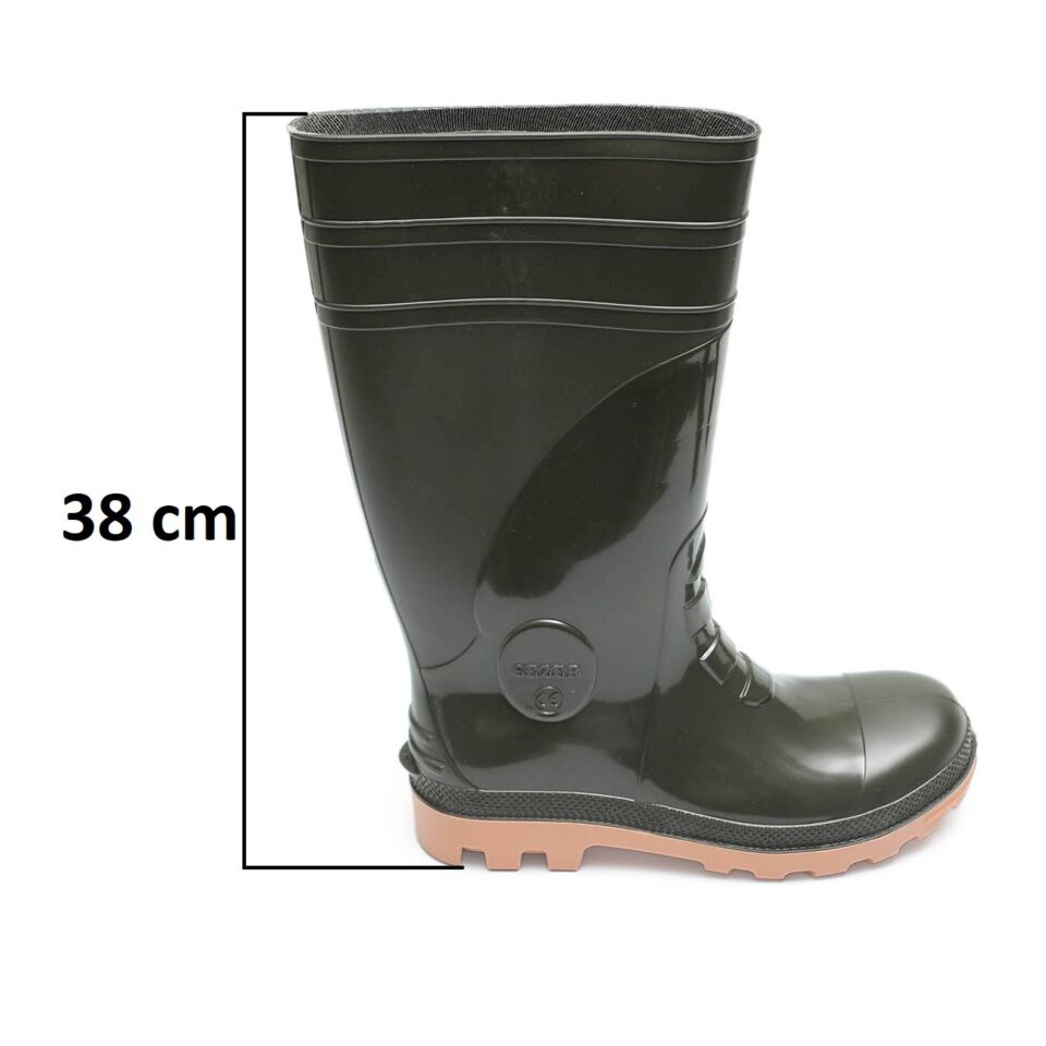 Gezer S5 Çelik Burun+çelik Taban Çizme No:42