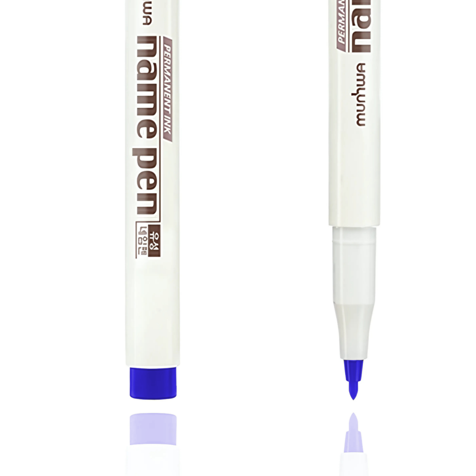 Munhwa Name Pen Asetat Kalemi Extra Fıne S Mavi