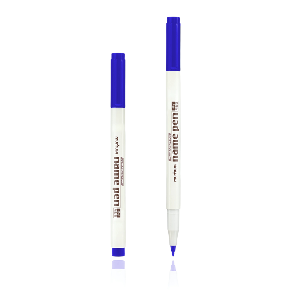 Munhwa Name Pen Asetat Kalemi Extra Fıne S Mavi