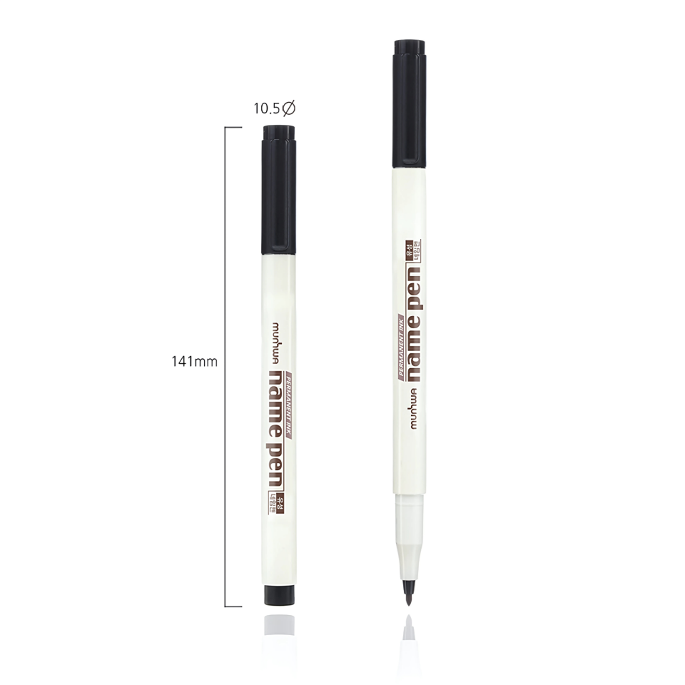 Munhwa Name Pen Asetat Kalemi Extra Fıne S Siyah
