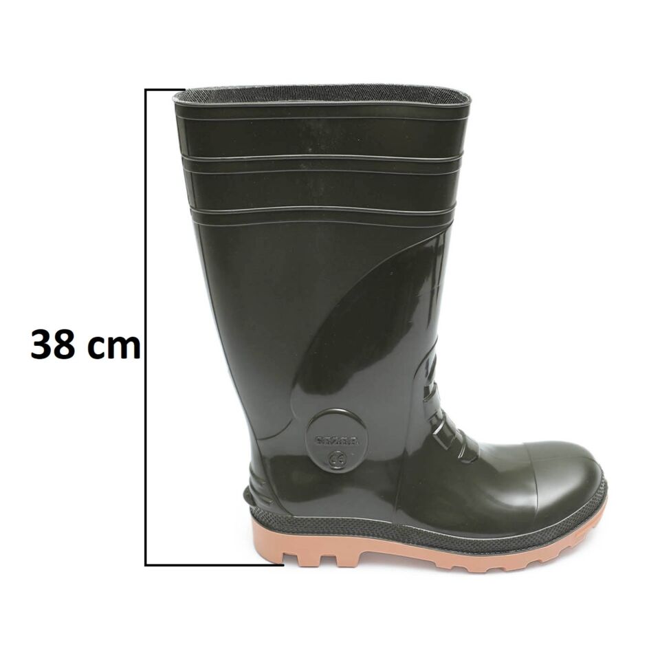 Gezer S5 Çelik Burun+çelik Taban Çizme No:45