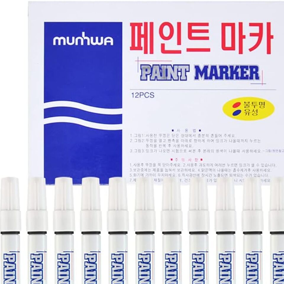 Munhwa Paınt Marker Tam Örtücü Boya Kalemi Siyah