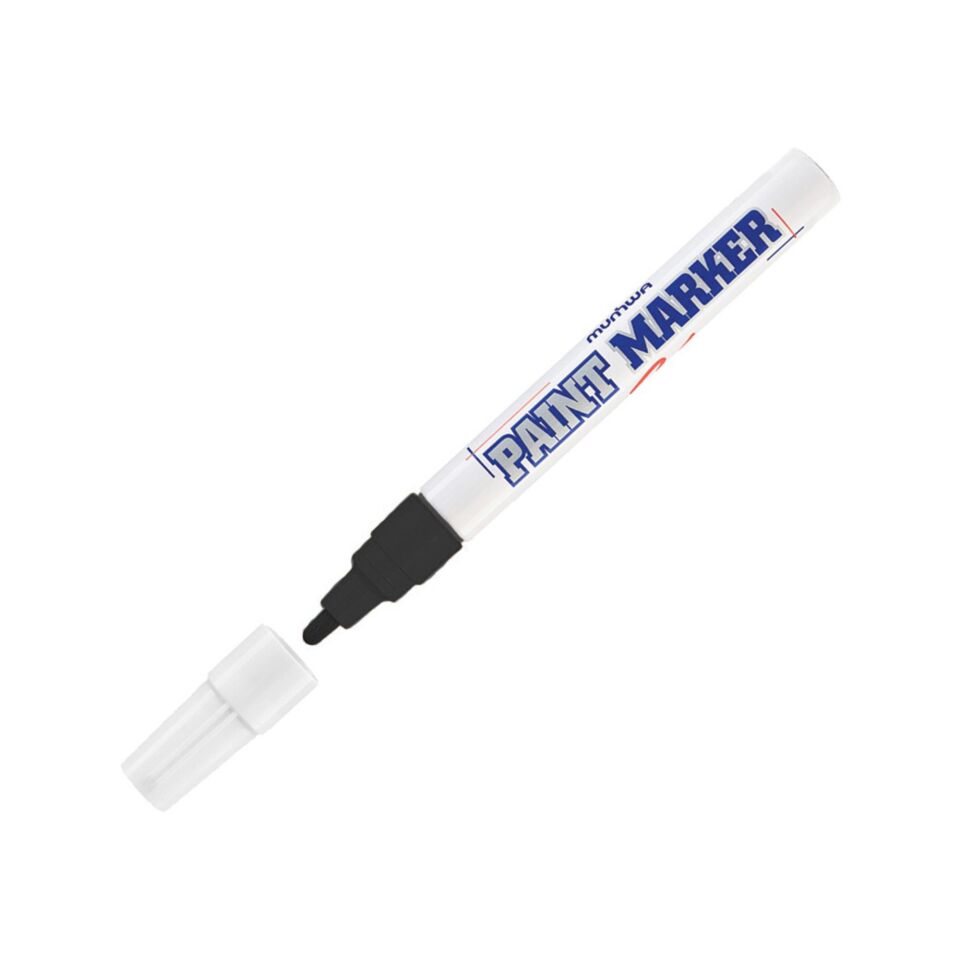 Munhwa Paınt Marker Tam Örtücü Boya Kalemi Siyah