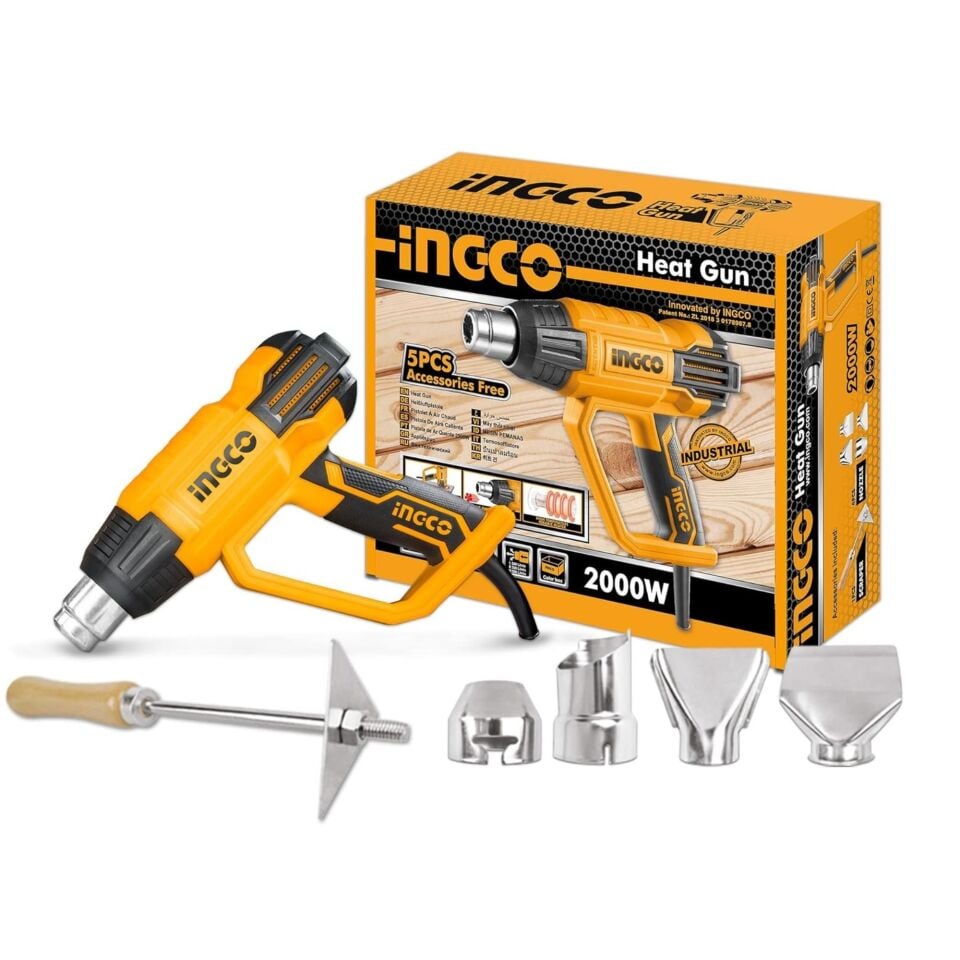İngco Hg200028 Sıcak Hava Tabancası 2000 W