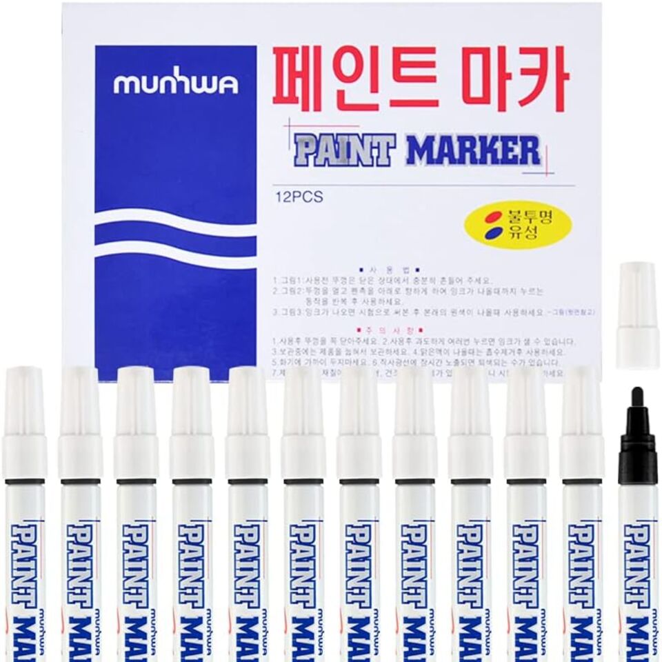 Munhwa Paınt Marker Tam Örtücü Boya Kalemi Yeşil