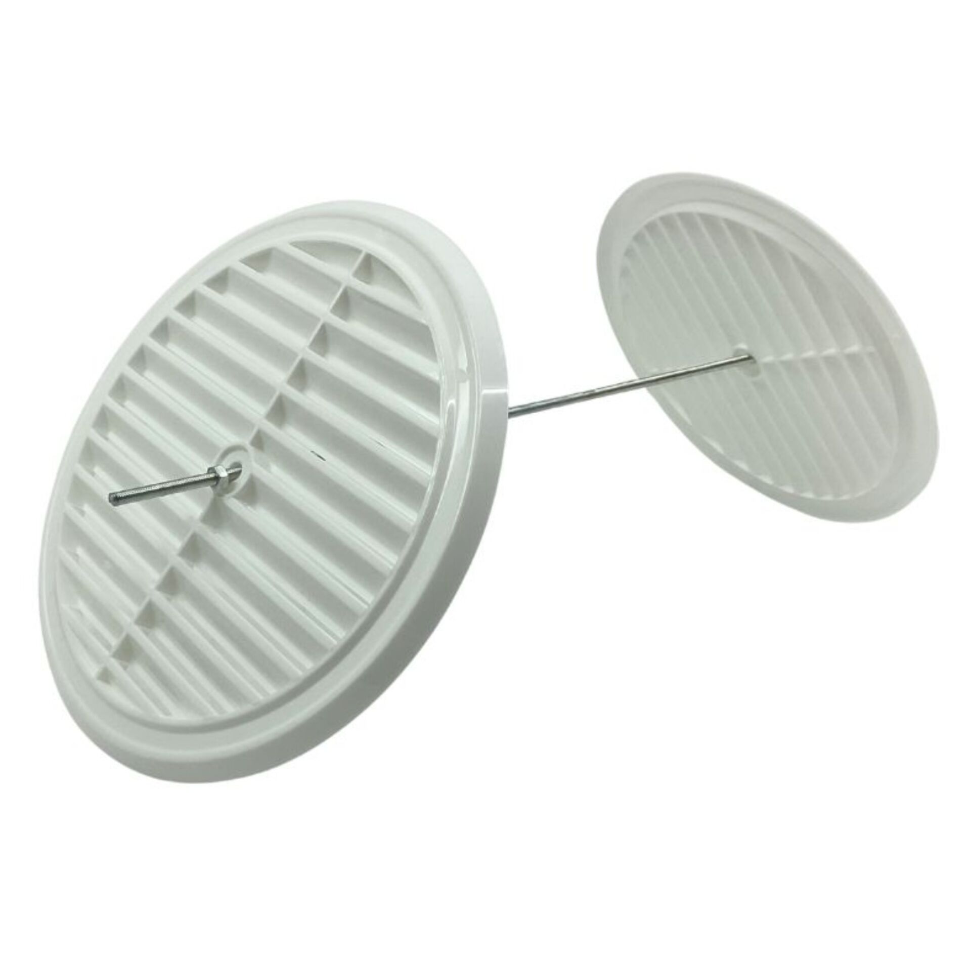 Doğalgaz Tijli Duvar Menfezi Beyaz Ak-103