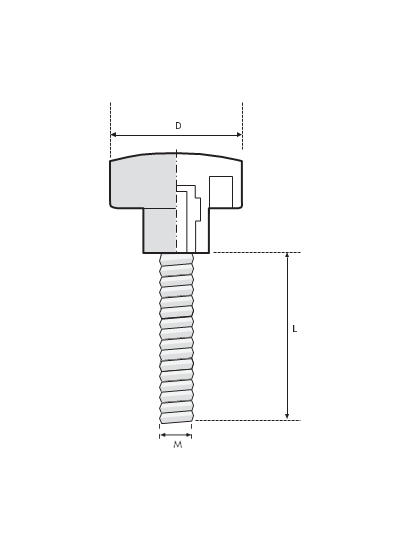 YC501250 Yıldız Civatalı Kelebek