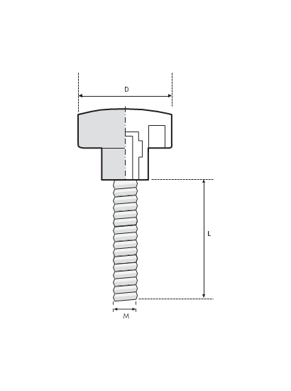 YC631050 Yıldız Civatalı Kelebek