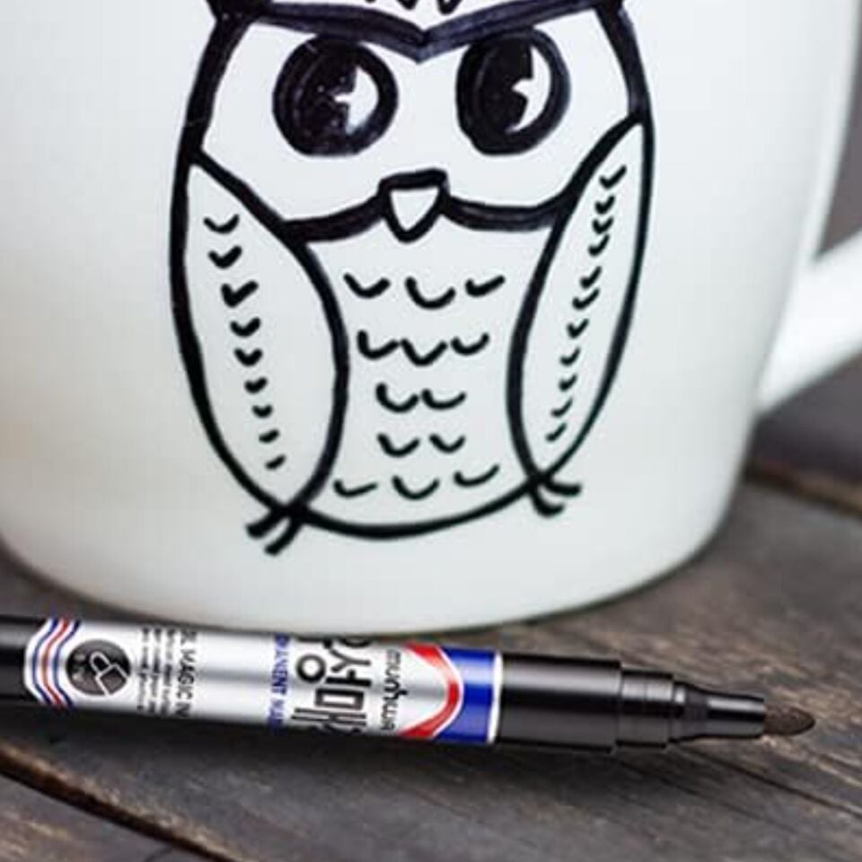 Munhwa Permanent Marker Koli Kalemi Siyah