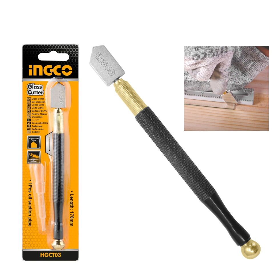 İngco Hgct03 Gazlı Cam Elması 178 Mm