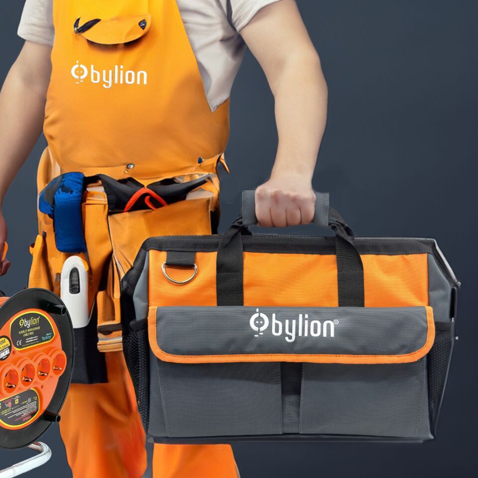 Bylion Organizer Bez Takım Çantası Orta 16''