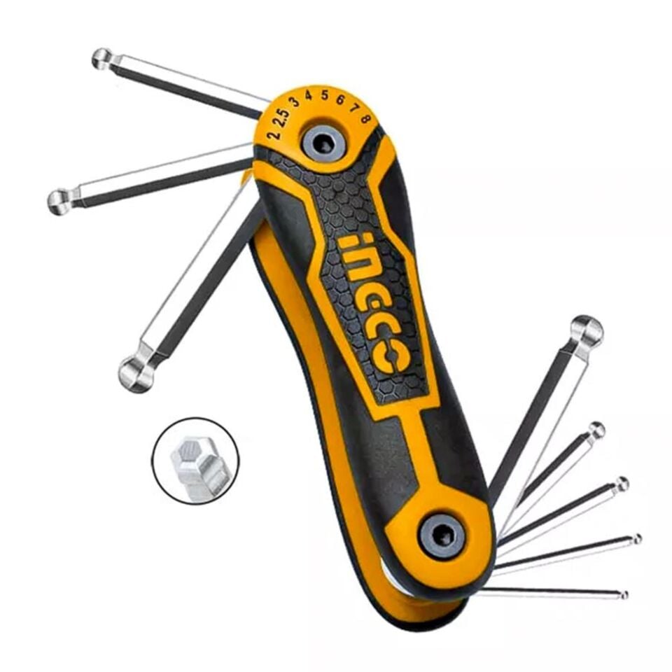 İngco Hhk14082 Yuvarlak Uçlu Allen Seti 6 Lı