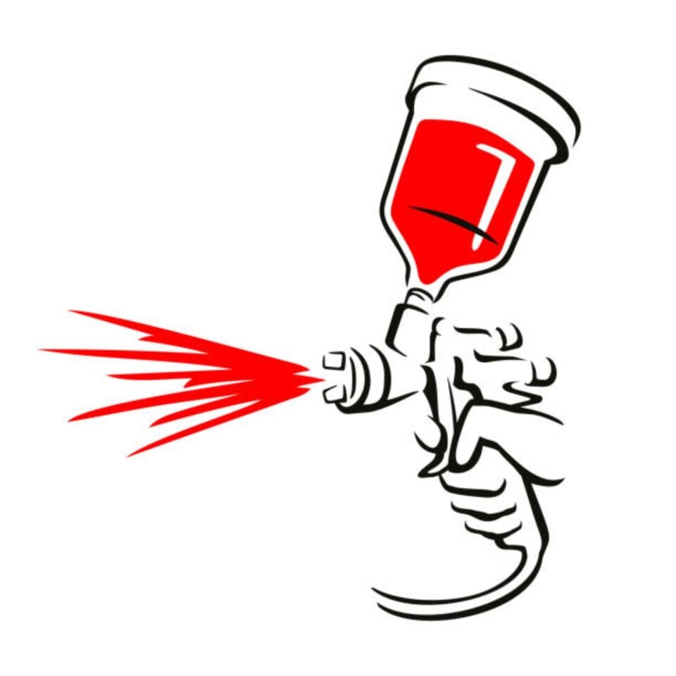 Asturo Boya Tabancası Üstten Depo E70 2.5 Mm